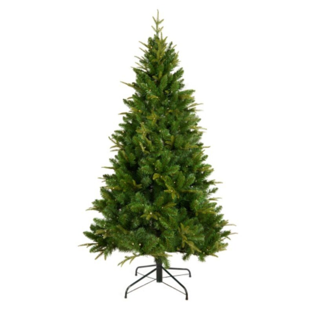 6 -foot artificial Christmas tree with no light, no light hinged cloud fir PVC/PE Christmas tree, suitable for indoor and outdoor